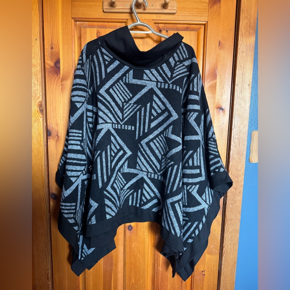 Heavy weight handmade poncho